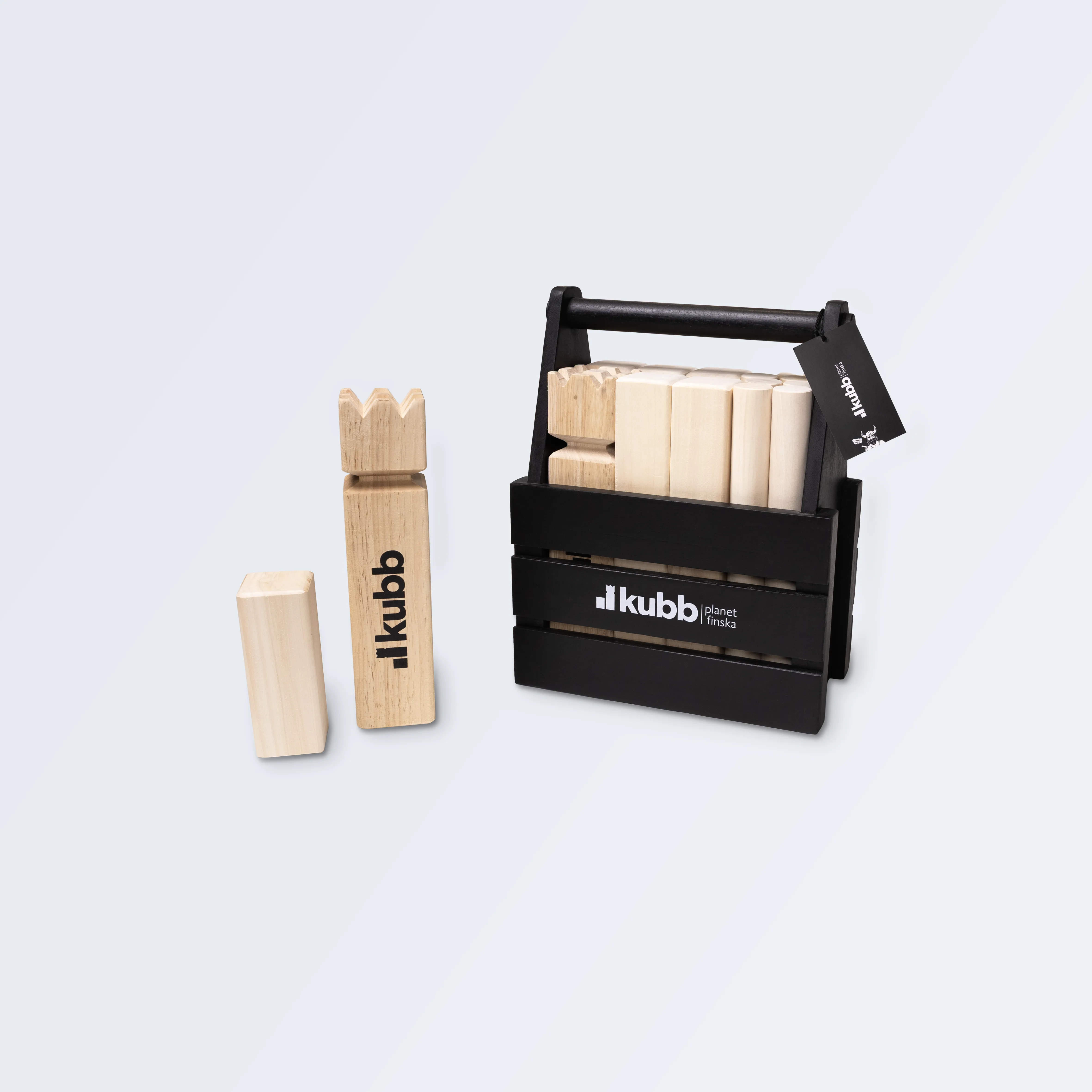 [PF038-NC] Kubb Original Charcoal Black (Natural Crown)