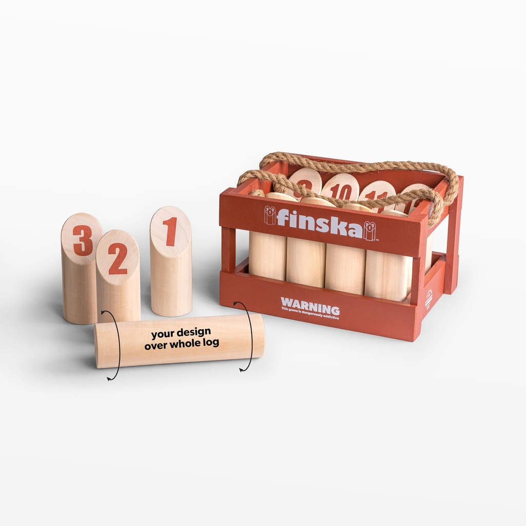 Finska Original with Custom Log